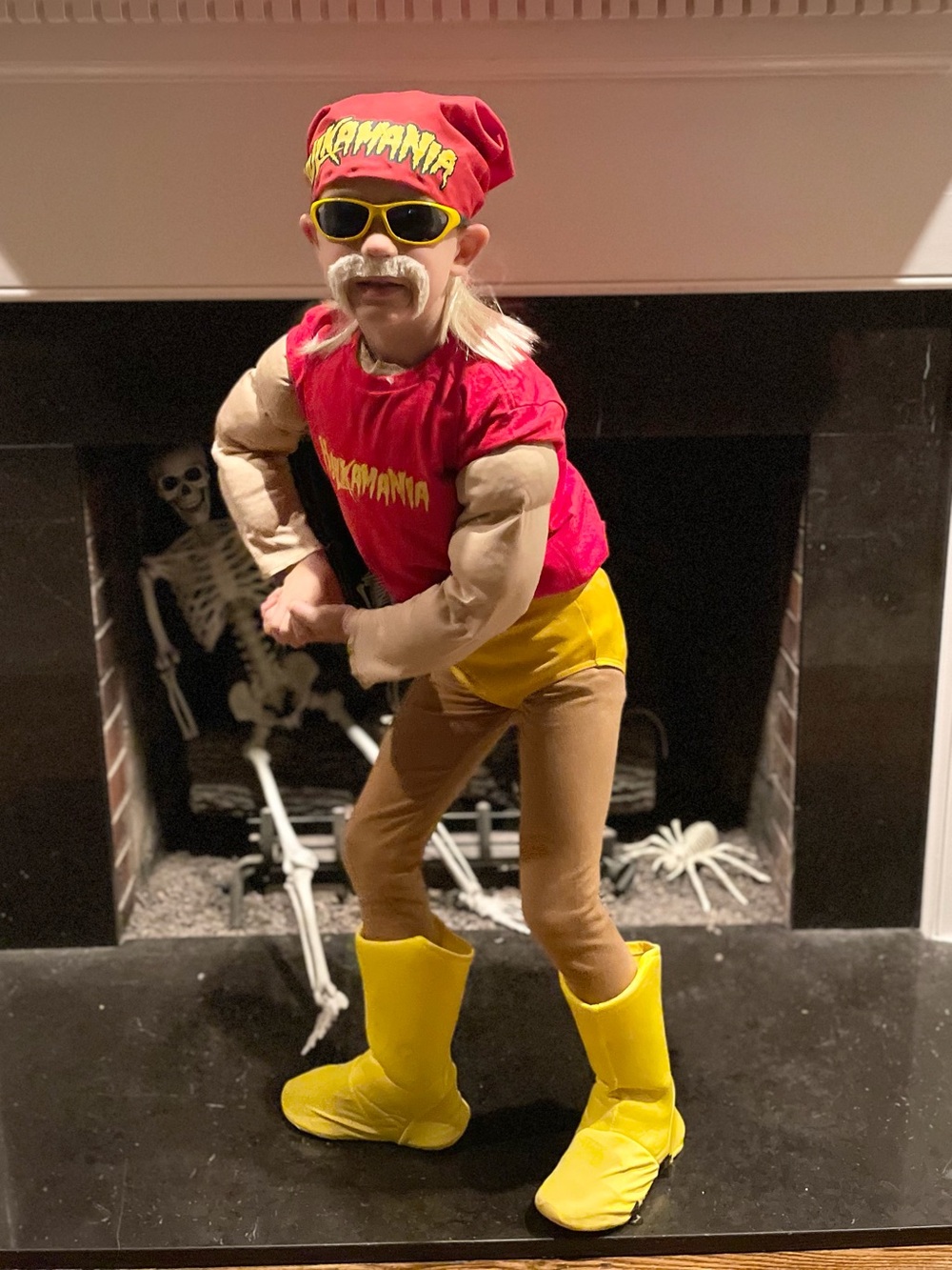 Hulk Hogan Homemade Costume 5T